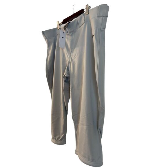 NWT Nike Women's Vapor Select Softball Pants size XXL Gray Dri Fit - Picture 2 of 6